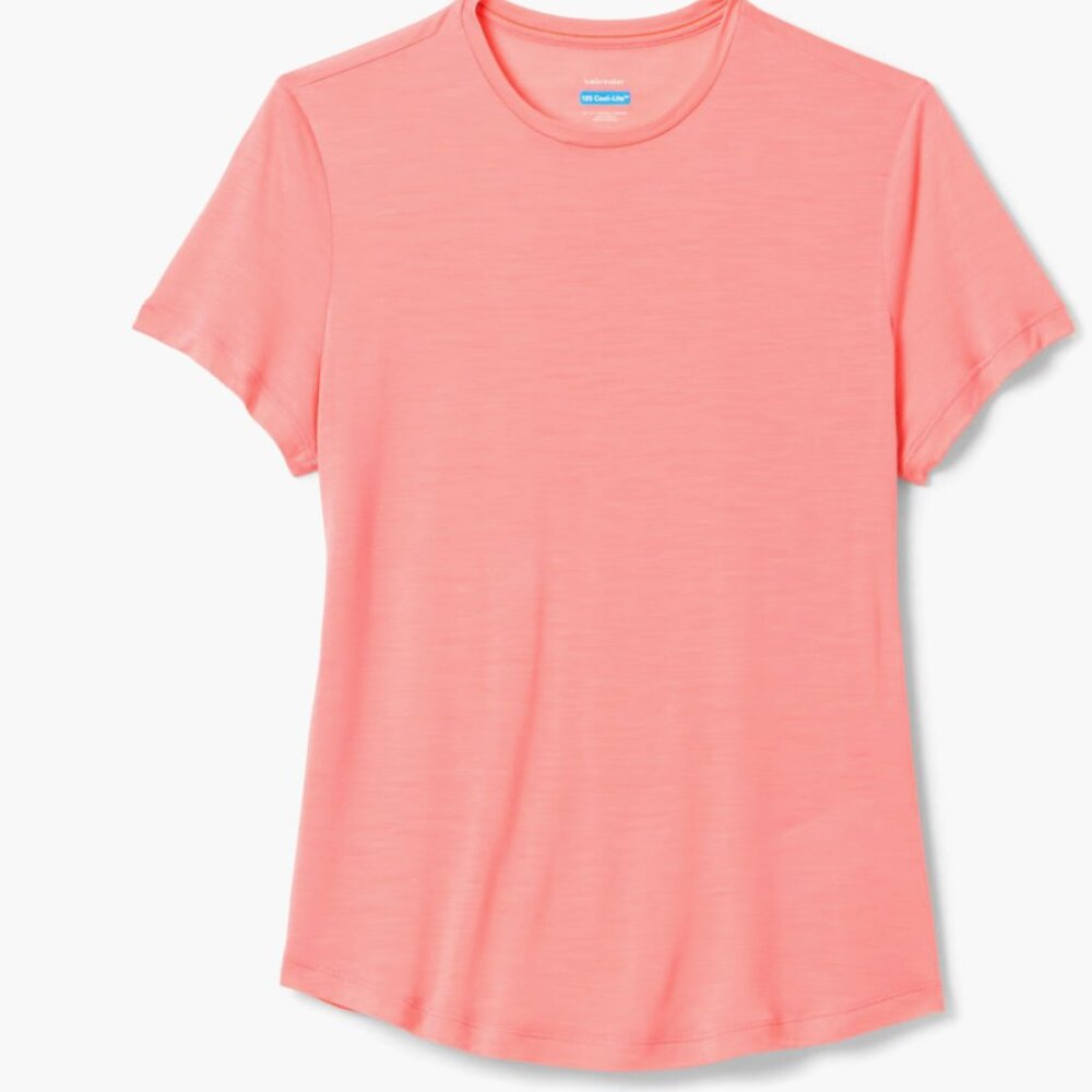 IceBreaker Women's Cool-Lite Tee in Acid Pink (NWT)